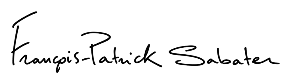 Signature François-Patrick Sabater